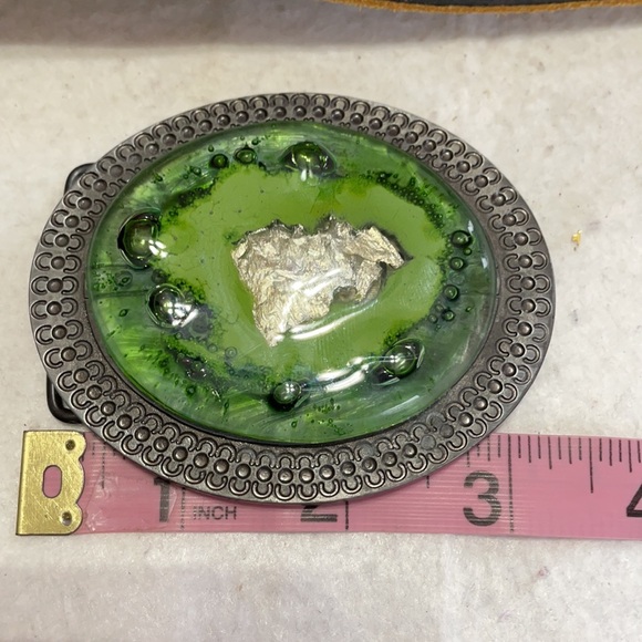 Vintage Julieta Miro brown suede belt - Picture 11 of 16